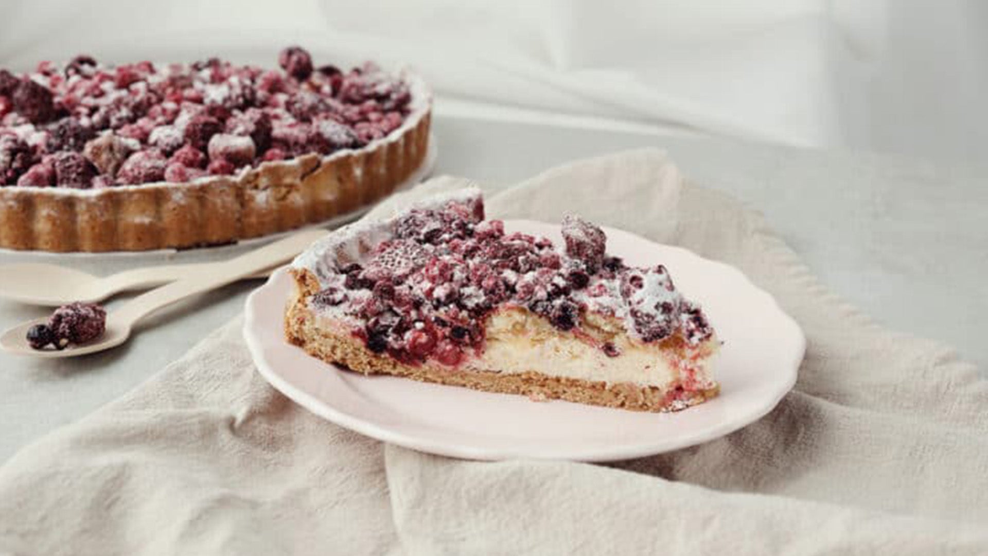Streuselkuchen mit Beeren