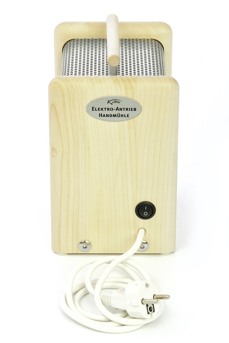 Elektroantrieb für Handmühle