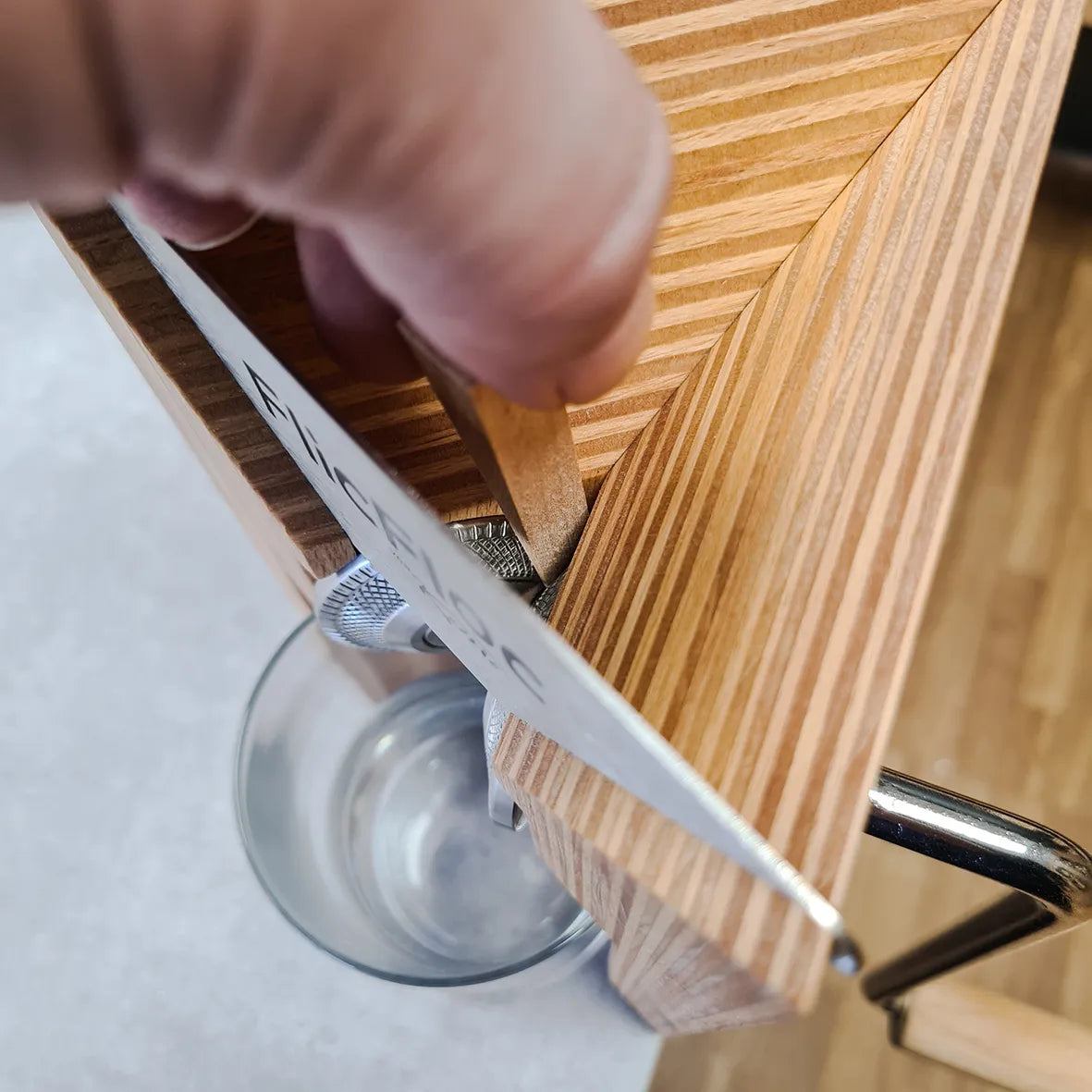 Holzkeil für FlicFloc und Flocino