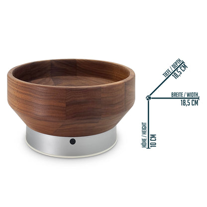 Holztrichter  1000g - Schwarznuss