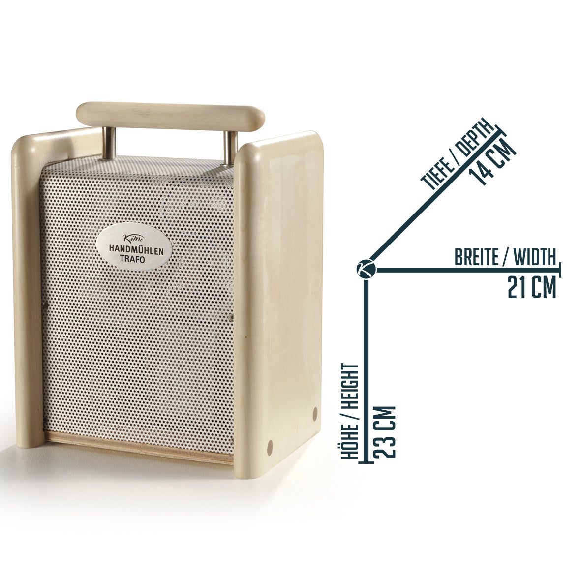 Electric drive for hand mill