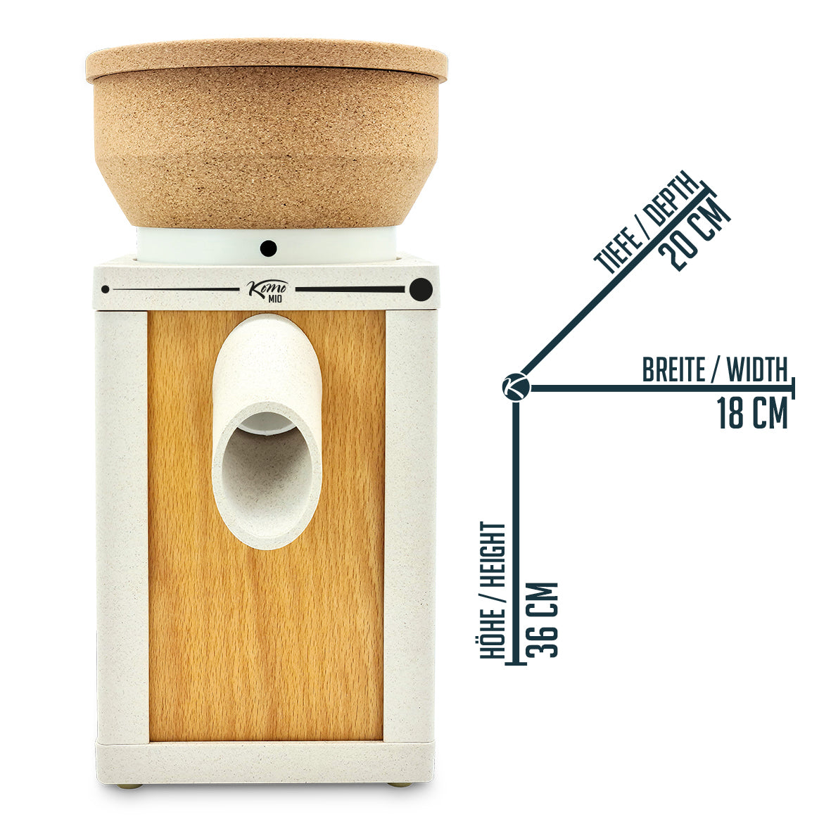 Getreidemühle KoMoMio ECO