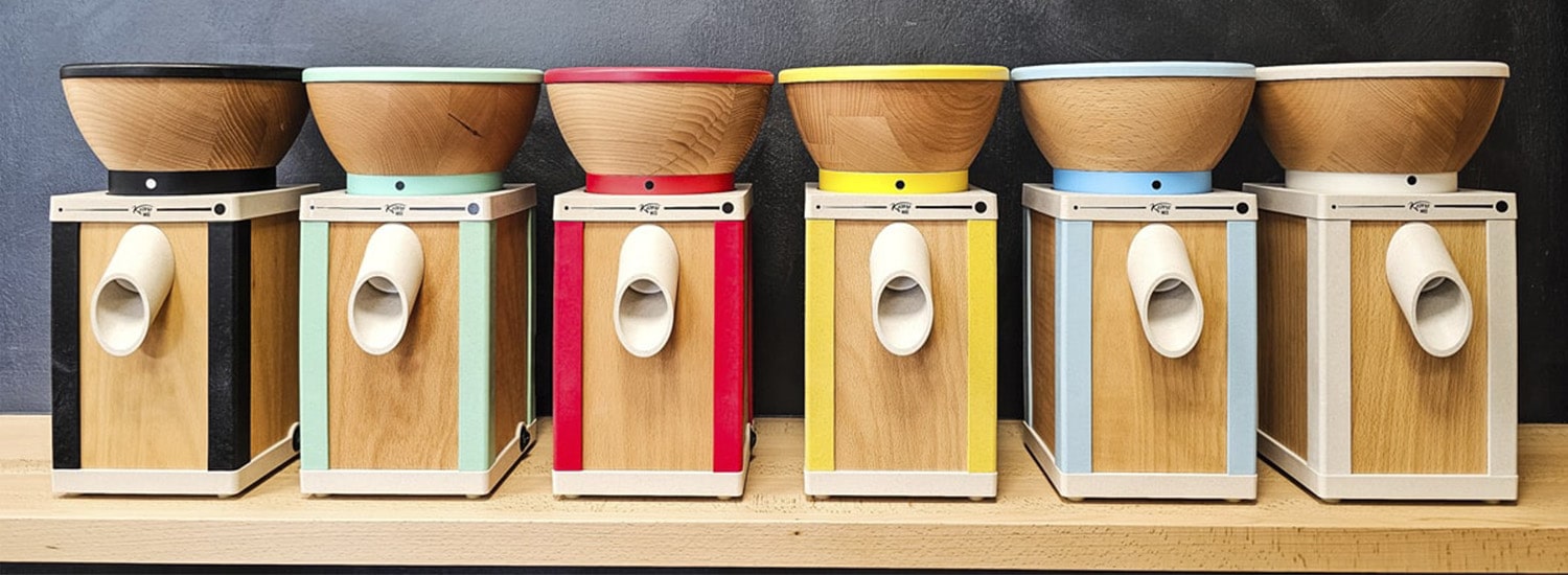 KoMo - Sustainable kitchen appliances - Mills. Flakers. Mixers