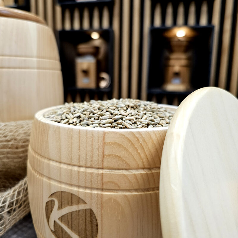 Holzfass mit Deckel – Bild 9