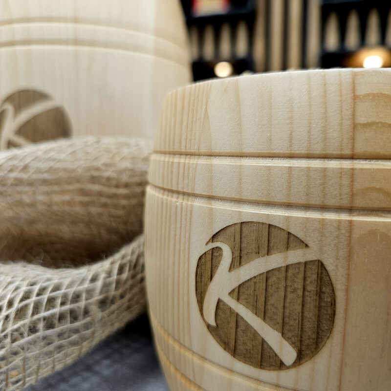 Holzfass mit Deckel – Bild 10